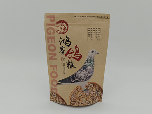 牛皮纸自立拉链袋